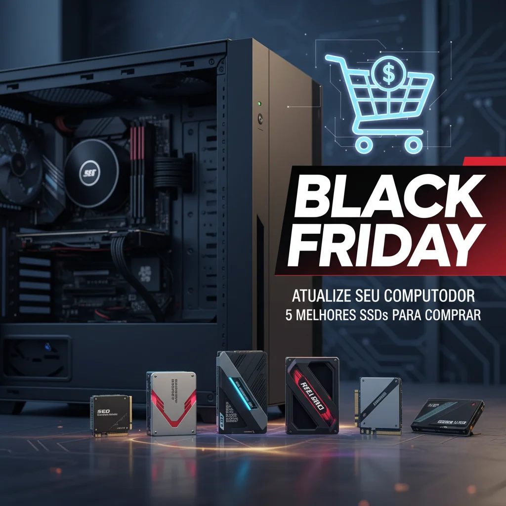Atualize Seu Computador com os 5 Melhores SSD para Comprar na Black Friday
