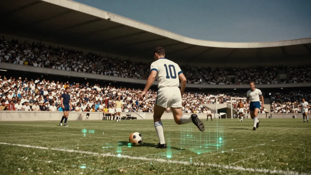 Google usa IA para recriar gol histórico de Pelé sem filmagem original - Imagem complementar