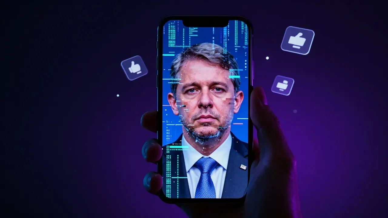 Estudo da Agência Lupa e Faap mapeia vídeos virais de IA na política brasileira
